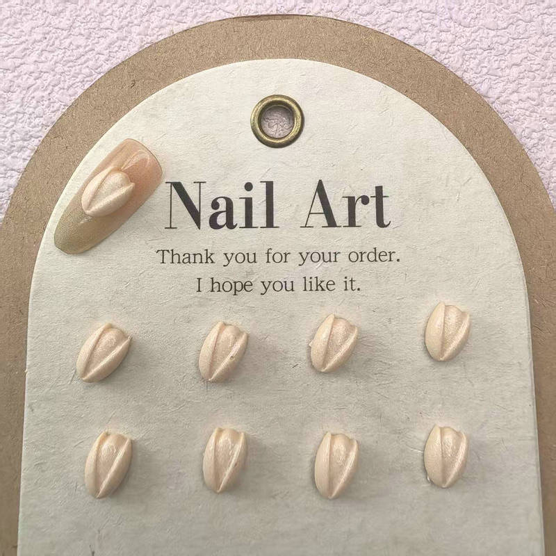Luminous Tulip Flower Nail Art Jewelry Resin DIY Handmade Art Wearable Nail Accessories Cultural and Creative Material Accessories Luminous Tulip Flower Nail Art Jewelry Resin DIY Handmade Art Wearable Nail Accessories Cultural and Creative Material Accessories