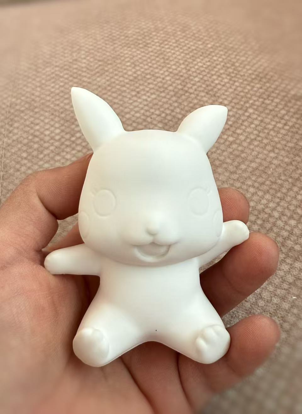 Frasco de Almacenamiento de Calabaza de Yeso en Blanco DIY para Pintar