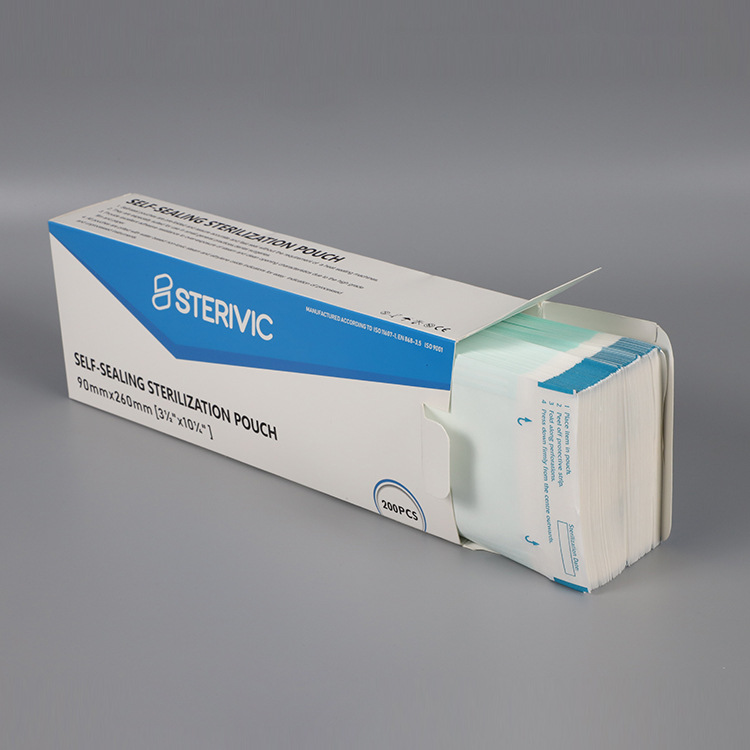 消毒包装袋（加工出口）医疗器械一次性灭菌纸塑袋 自封灭菌袋