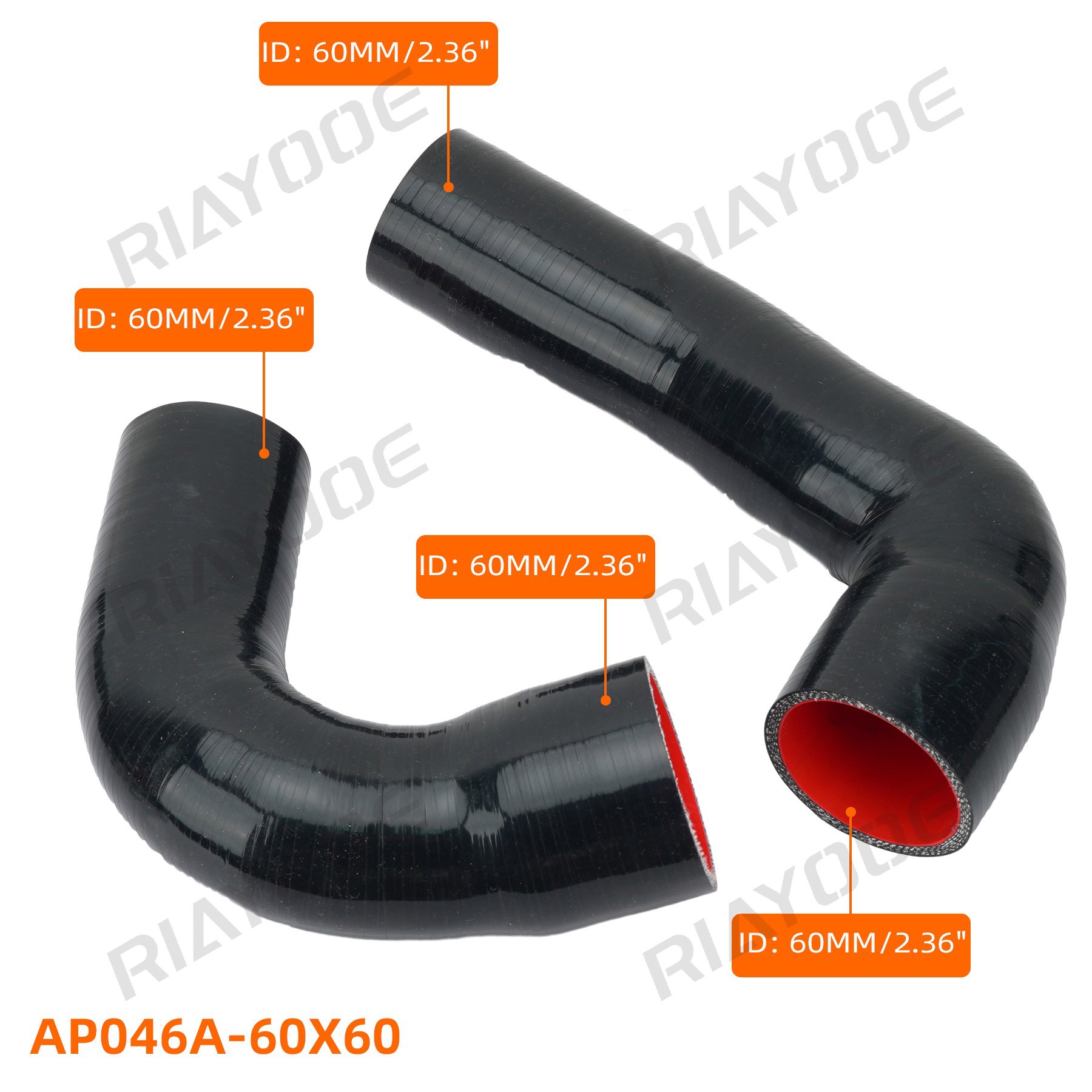 Car Intercooler Turbo Aluminum Tube Aluminum Alloy Kit Suitable for Volkswagen Audi Skoda Ea888 Gti