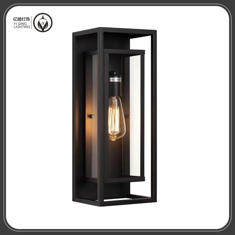 Cross-Border Outdoor Wall Lamp Waterproof Courtyard Balcony Aisle Led Wall Lamp House Gate Porch Pavilion Wall Lamp