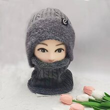 冬天中老年人奶奶妈妈保暖毛线帽爸爸老头帽男士加厚骑车护耳帽子