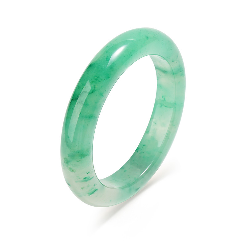 인기 판매 DULONG 옥 팔찌 옥 팔찌 플랫 스트립 플로팅 플라워 석영 옥 옥 옥 A 상품 저렴한 옥 팔찌 XIAOHONGSHU