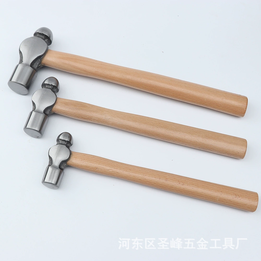 Деревянная ручка домашняя круглая головка молоток 0.5LB-3LB мульти спецификации опциональный деревообрабатывающий инструмент для установки молотка Shengfeng Hardware