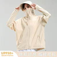 Silk летняя тонкая одежда от солнца, куртка, защита от УФ (啄木鸟)