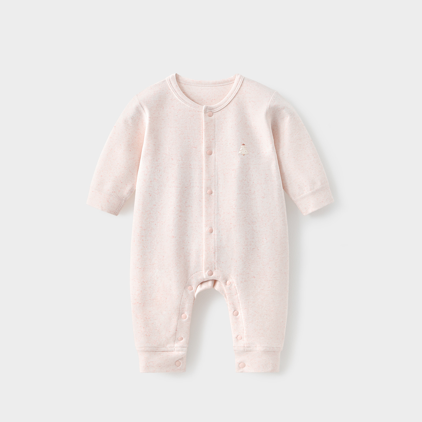 Uniforme infantil primavera y otoño ropa recién nacida para hombres y mujeres pijamas de fondo delgados luna llena ropa de primavera bebé
