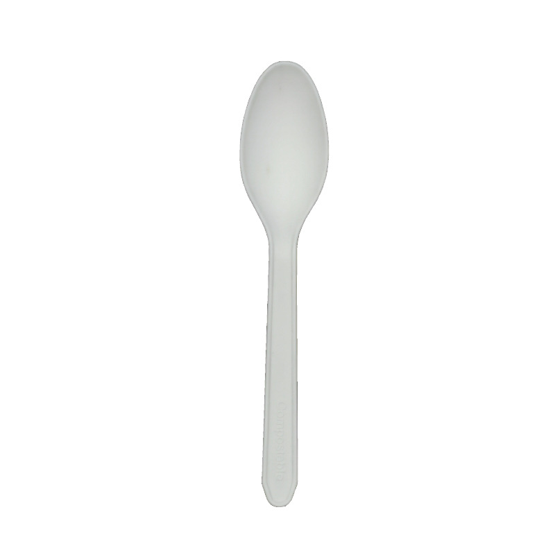Cuchillo y tenedor degradable de 6 pulgadas para 50 restaurantes cubiertos ecológicos desechables