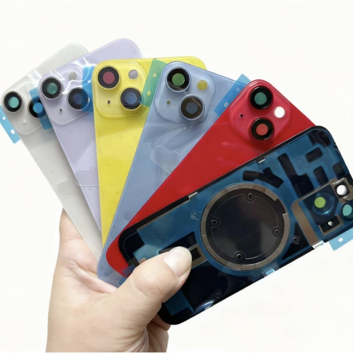 Aplicable a Apple Phone Back Cover Glass 15 16 pro max plus Back Glass