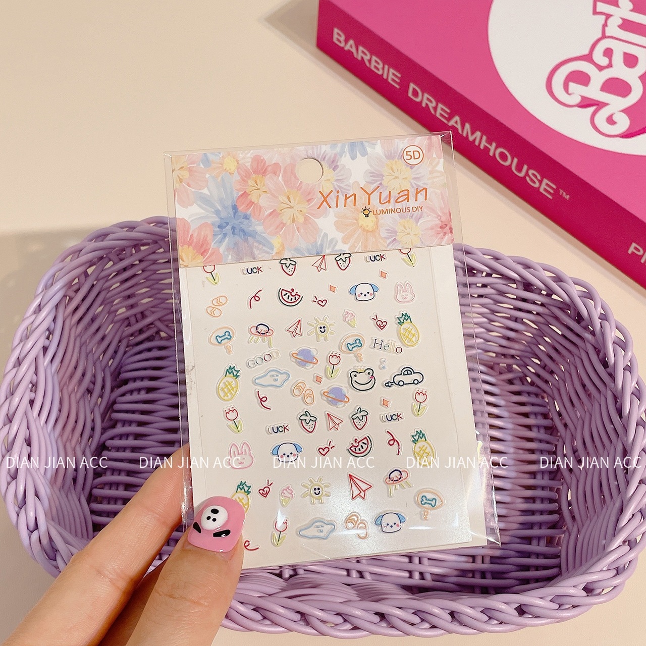 Niños parches de uñas super lindas chicas lindas usan pegatinas de dibujos animados de uñas seguras desmontables parches de uñas al por mayor image 204