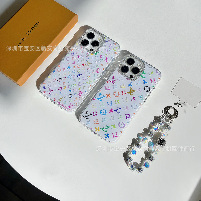オールインクルーシブの黄変防止クラシック老眼トレンドブランド落下防止ヨーロッパとアメリカのiPhone16Promaxに適した軽量高級Apple携帯電話ケース|undefined