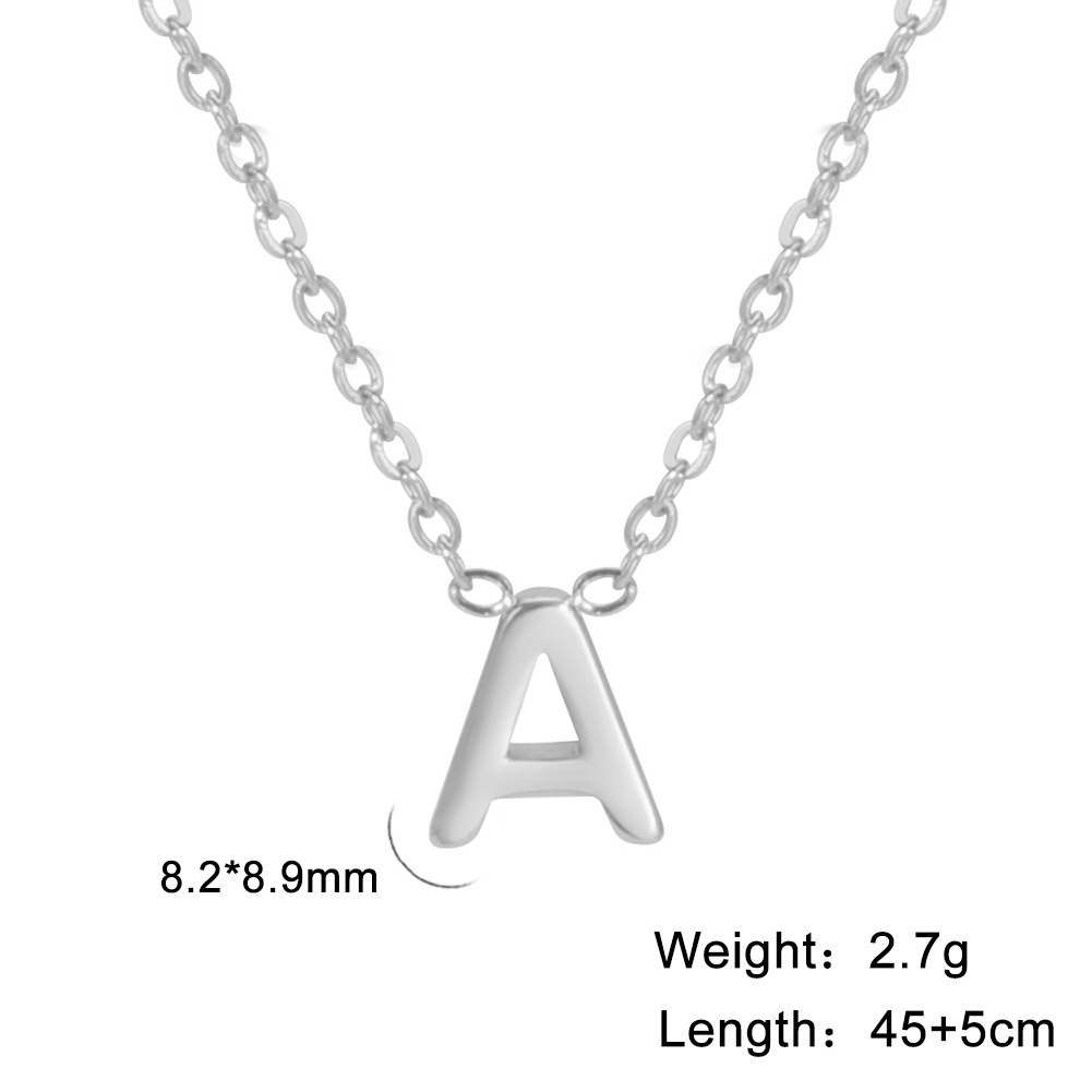 Steel, letter A