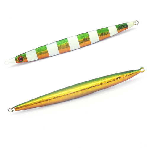 Yayin Nanyou Deep Sea Trolling Boat Trolling Speed Slow Swing Golden Trevally Red Mackerel Bioluminescent Iron Plate 80g-400g Cross