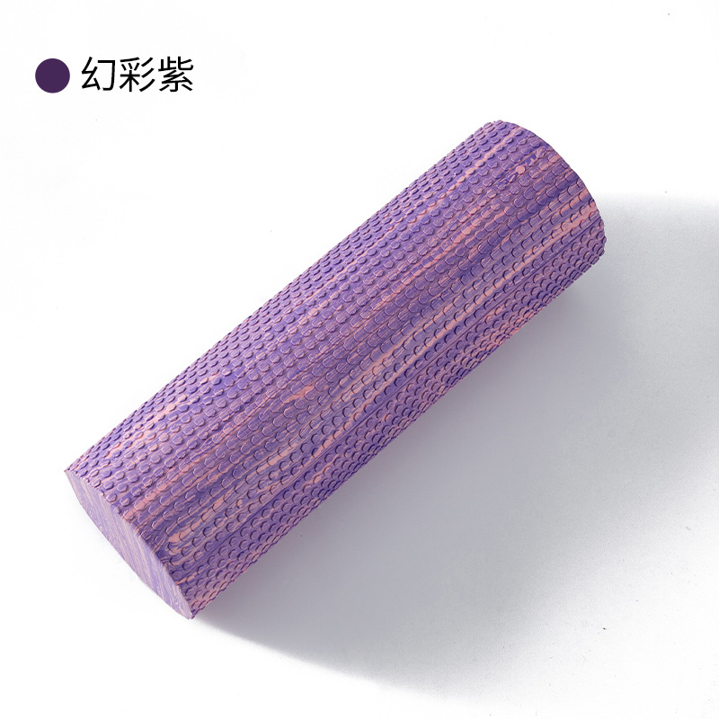 Gimnasio eje de masaje columna de yoga camuflaje sólido Eva columna de yoga Arco Iris espuma de punto flotante eje de yoga logotipo imprimible