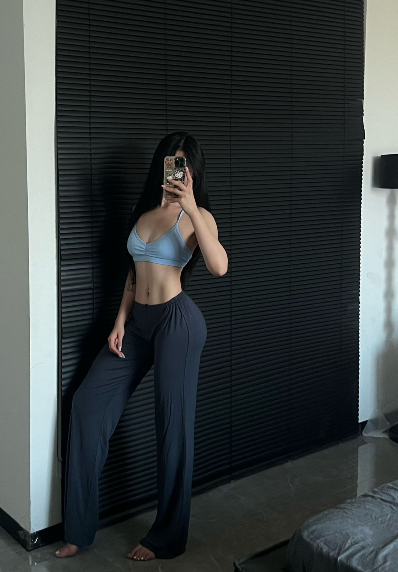 Cremallera enorme, cómodo, drapeado, yoga, pantalones deportivos Pilates, cintura pequeña pura, pantalones rectos para mujer