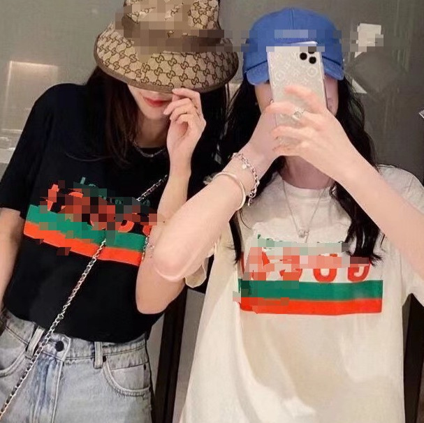 トレンドブランド Gjia Gjia ライトニングベア Tシャツ 夏 プリント ラウンドネック ゆったり 半袖 男女 カップル 親子スタイル|undefined
