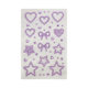 Face Love Diamond Paste Five-pointed Star Bow Hollow Self-adhesive Decorations Performance Makeup Flash Diamond Eye Face Sticker