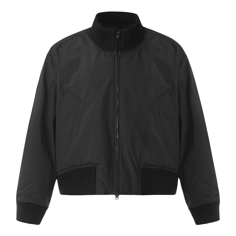 Solid color colored short men's autumn down jacket