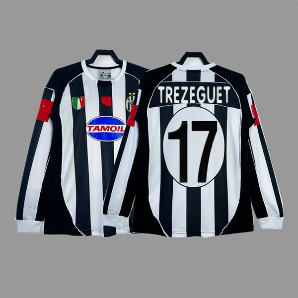 02-03 You W main black and white stripes (long sleeves) + printed No. 17
