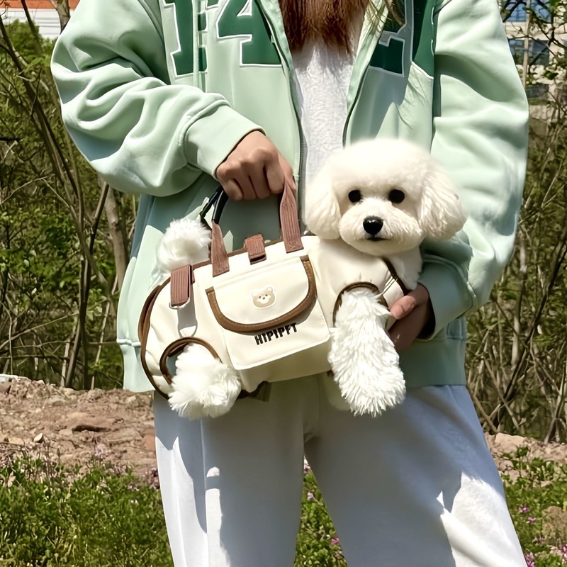 猫用バッグ、犬用バッグ、屋外用ポータブルで通気性のある小型犬・子猫用ハンドバッグ、牽引用斜め掛けバッグ、大型外出用軽量ペット用品|undefined