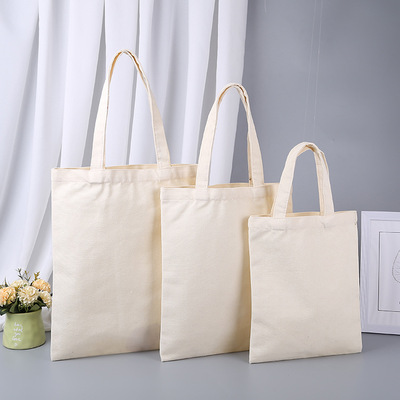 廠家批發手提棉布袋學生手提購物棉布袋單肩廣告帆布購物袋定制