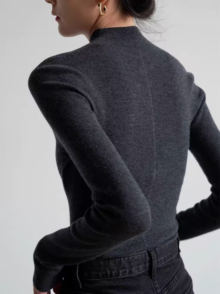 Woolen elite knitted base body-friendly sweater