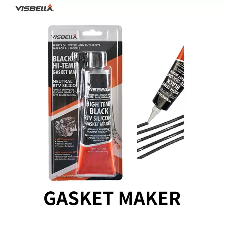 RTV SILICONE HI-TEMP GASKET MAKER 硅酮密封胶硅胶85g黑色