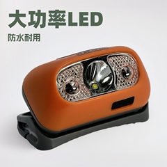 ピーク ST108 充電式誘導ヘッドライト屋外キャンプヘッドライトハイパワー LED 長距離防水ヘッドライト