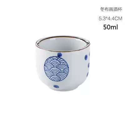 Winter cloth flower glass