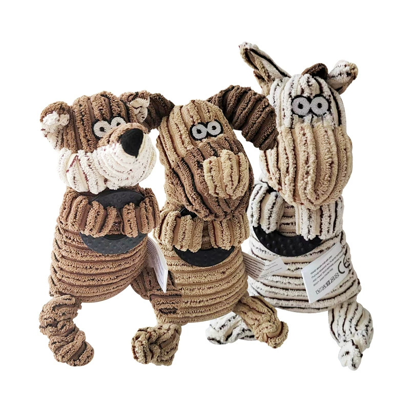 Фабрика прямые поставки игрушки для домашних животных собака укус звук плюшевые укуса воротник игрушки для собак интерактивные оптом