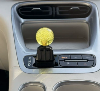 Cab and accessories – Star Wish modified gear shift - a-set-of-transparent-yellow-ball-heads-jade-like-texture