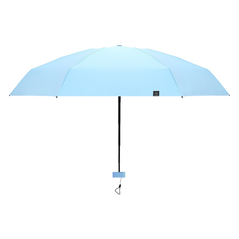 Flat 40% off Ultra-Light Mini Sun Umbrella Custom Umbrella with Printed Advertising Logo Manual Folding Black Coating Sun Protection Umbrella Wholesale