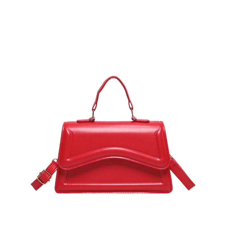 Bolsa cuadrada para mujeres 2024 invierno nueva moda bolso de hombro de color caramelo bolso de moda bolso de mano de moda simple bolso inclinado