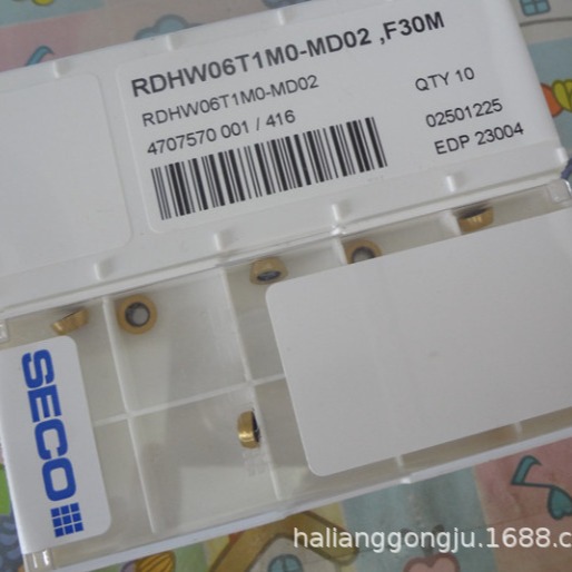 数控刀片 全系列山高刀具,RDHW0702M0-MD03 F40M,铣刀片 圆形刀片