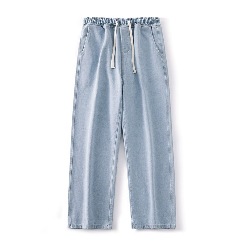 Весенние джинсы, брюки, тренд сезона, американский стиль, свободный straight fit