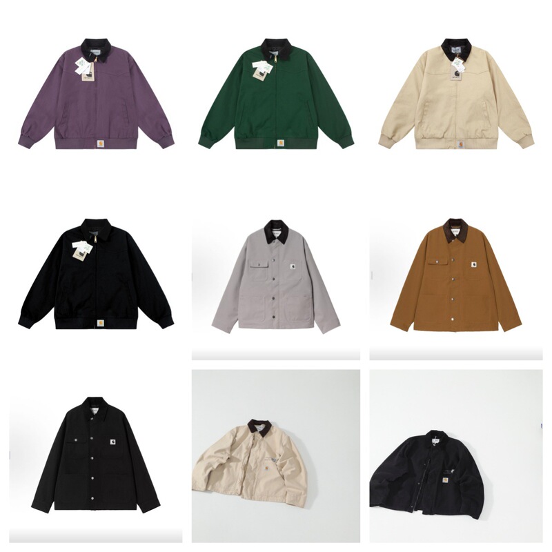 Cross-Border Foreign Trade Carha Santa Fe Jacket Workwear Loose Casual Canvas Washed Vintage Jacket Cross-Border Foreign Trade Carha Santa Fe Jacket Workwear Loose Casual Canvas Washed Vintage Jacket