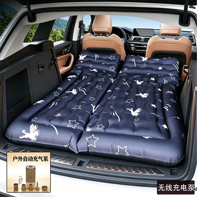 Vehicle-mounted inflatable bed — bed, SUV in-car sleeping