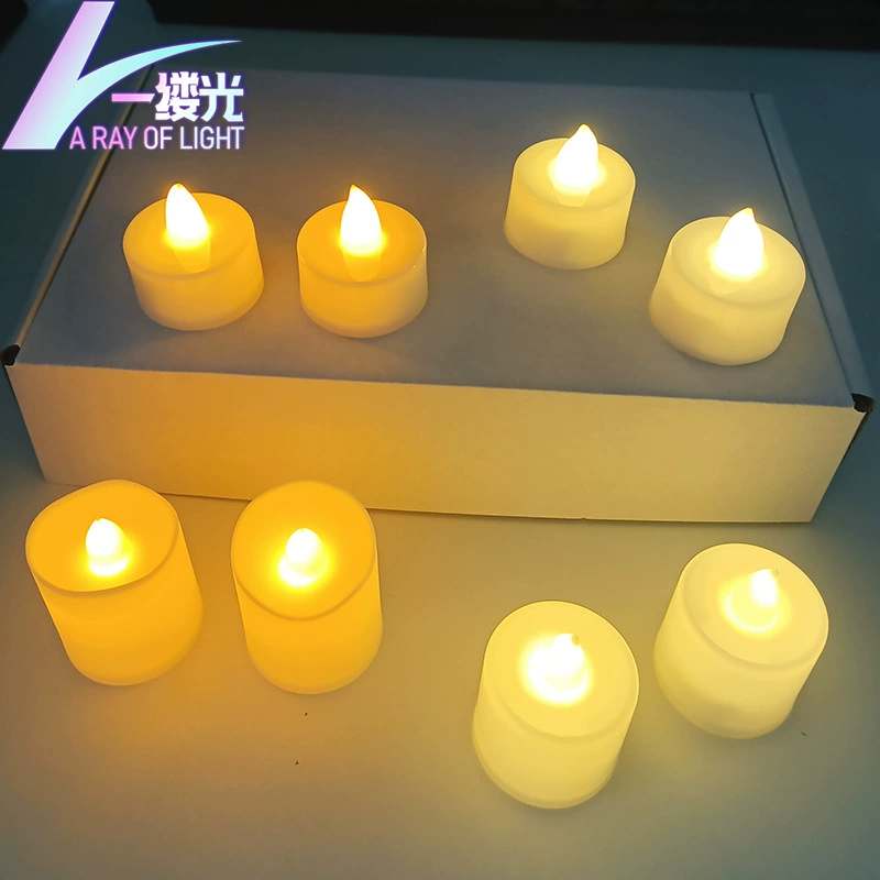 Трансграничная светодиодная цифровая свеча, маленькая чайная свеча, бездымная чайная свеча, День святого Валентина, предложение на день рождения, реквизит для признания, свеча