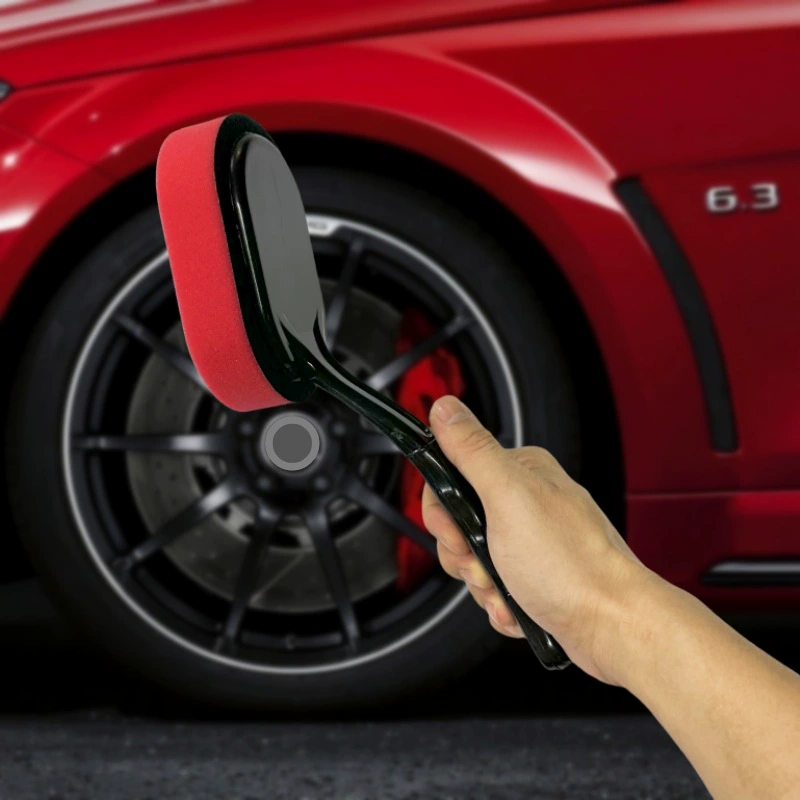 Осветляющая щетка на шинах Очистка колеса губчатая щетка может заменить липучку высокой плотности красной губки