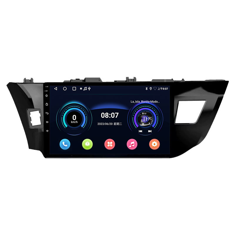 Suitable for 14-17 Toyota Ralink Android large screen Bluetooth navigation GPS reversing image Carplay 5