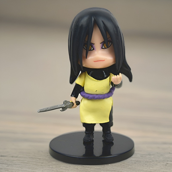 Naruto Handmade Xiao organiza muñecas de dibujos animados con tierra, modelos de juguetes, niños, estudiantes de anime de escritorio