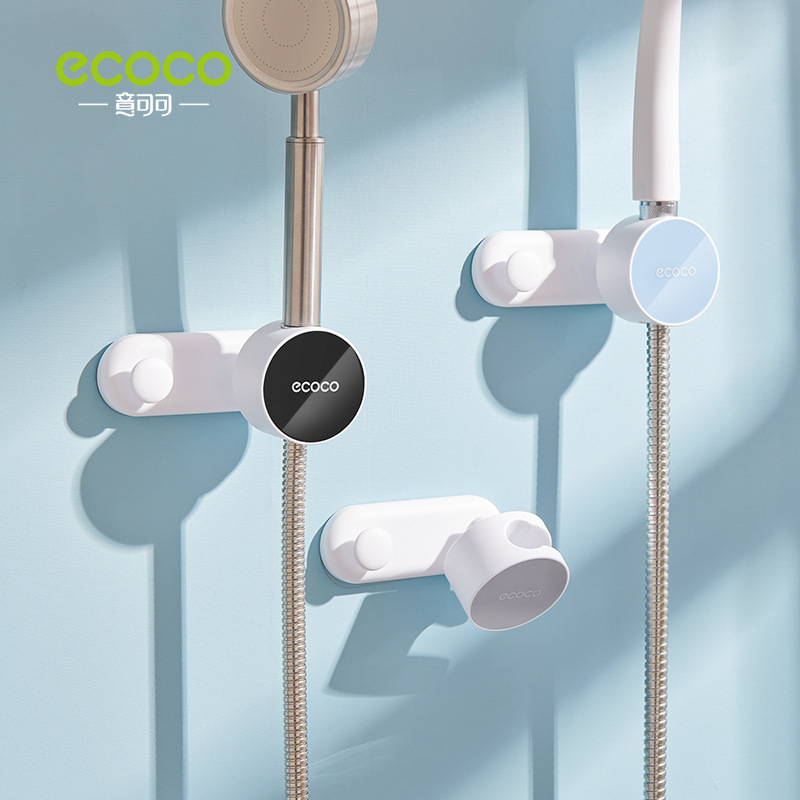 Soporte de ducha boquilla de cabezal de ducha universal asiento colgante sin punzón soporte de ventosa ajustable base de lluvia de baño