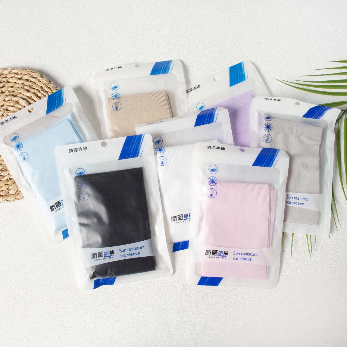 Summer Ice Silk Sleeves for Mosquito Repellent and Sun Protection, Unisex Ice Sleeves for Sports, Sunshade and Uv Protection