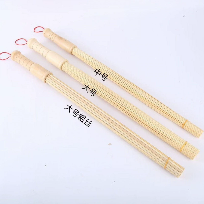 经络拍打胆经棒拍打棒养生全身竹拍痧棒竹木质按摩器竹丝拍痧棒