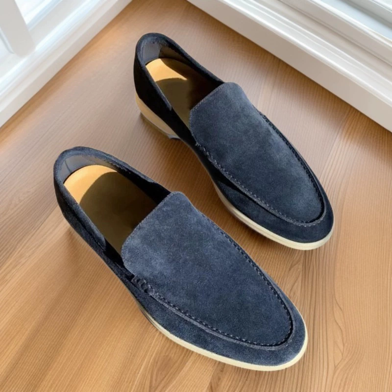 Мужская летняя обувь Lefu повседневная мужская обувь на плоской подошве