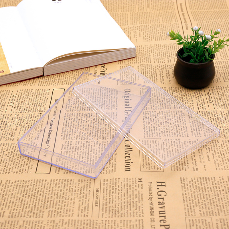 长方形天地盖透明盒长条盒展示盒塑胶盒玩具盒包装盒塑胶盒塑料盒