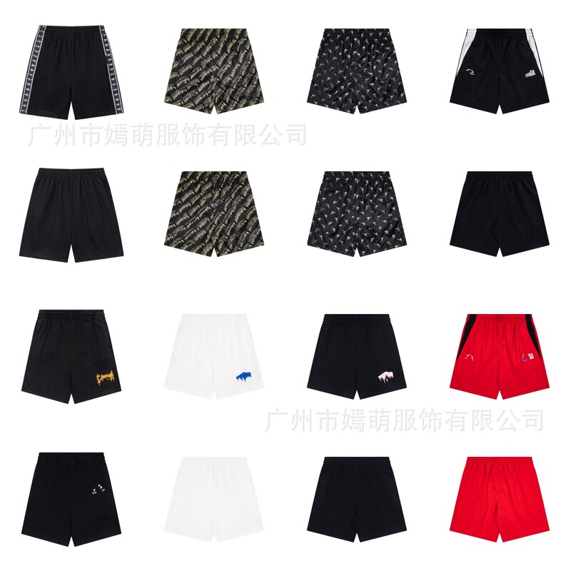 Authentic Paris B Brand Summer New Letter Logo Print Loose Sports Casual Shorts Unisex