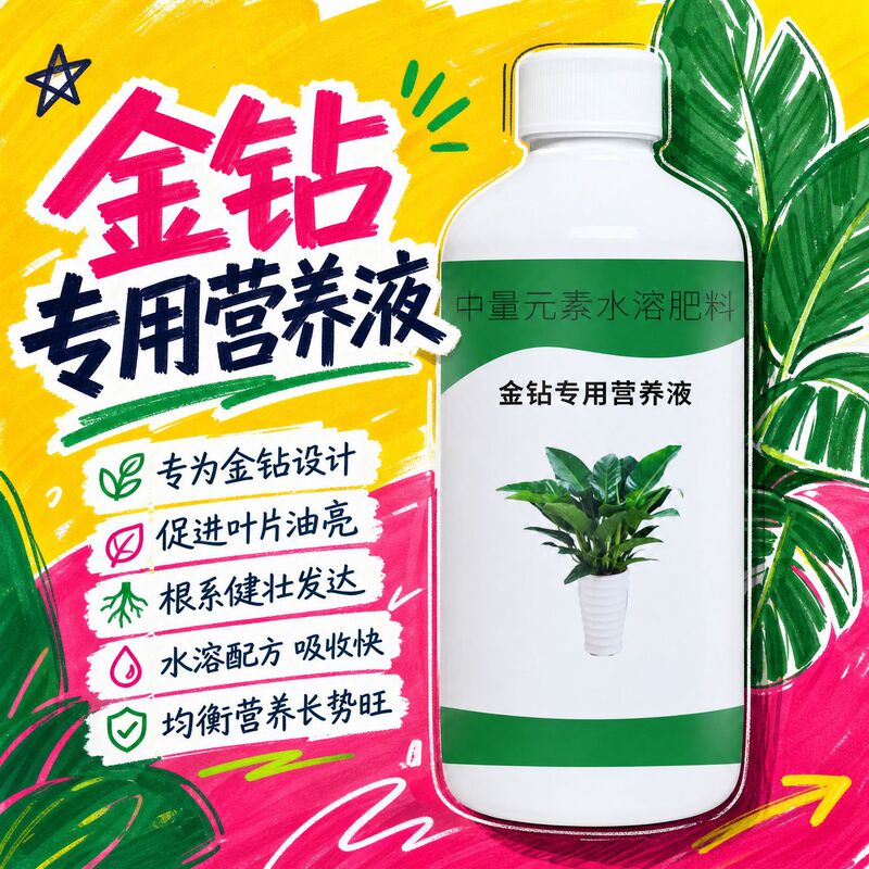 Gold Diamond Special Nutrient Liquid Fertilizer Leaves Yellow Char Tip Dry Rot Yellow Leaves Black Spots Rotten Roots Green Princess Vine Green Gold Diamond Special Nutrient Liquid Fertilizer Leaves Yellow Char Tip Dry Rot Yellow Leaves Black Spots Rotten Roots Green Princess Vine Green