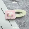 Cat oval hairpin [biscuit]
