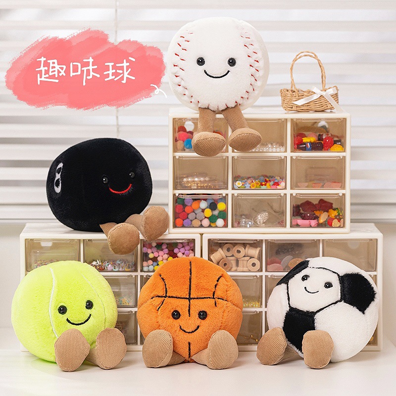 Football basketball doll
