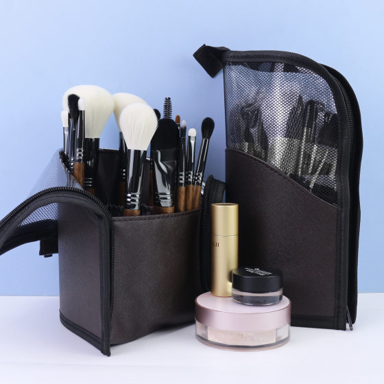 16 animal hair makeup brush full set of makeup artist dedicated solid wood handle fine light peak wool Cangzhou makeup brush suit